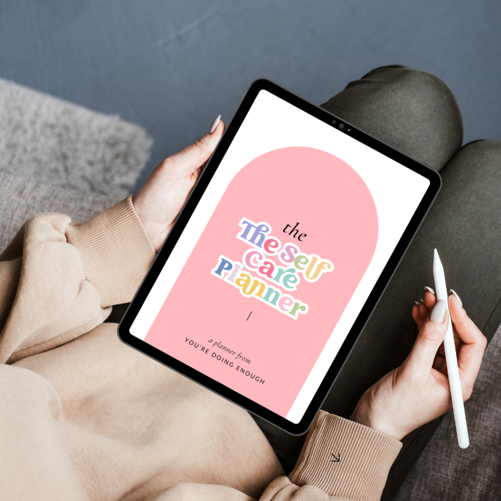 Grab your free Self-Care Planner